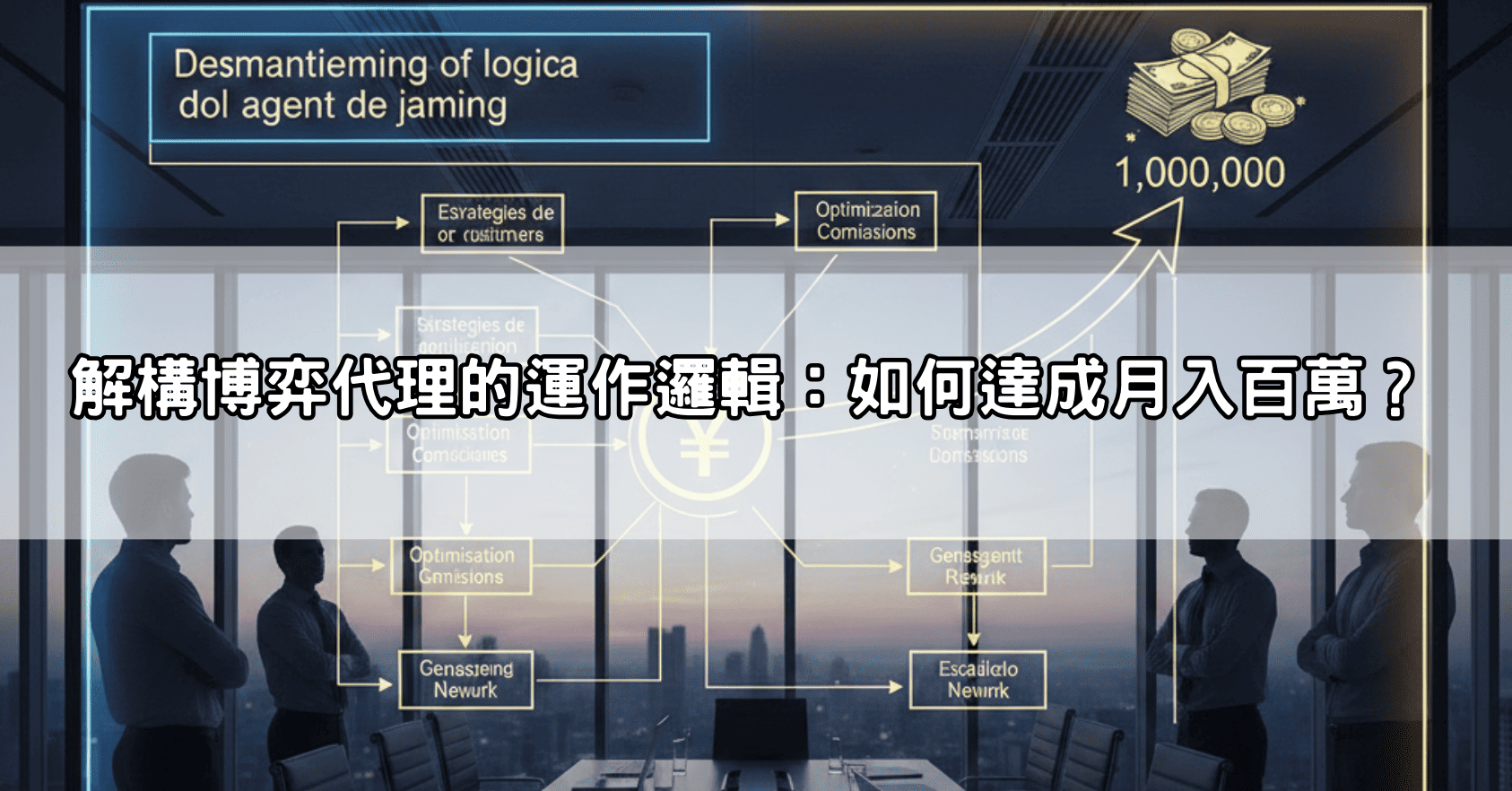 財神娛樂城代理好做嗎?揭秘博弈代理月入百萬的運作邏輯與抽成比例