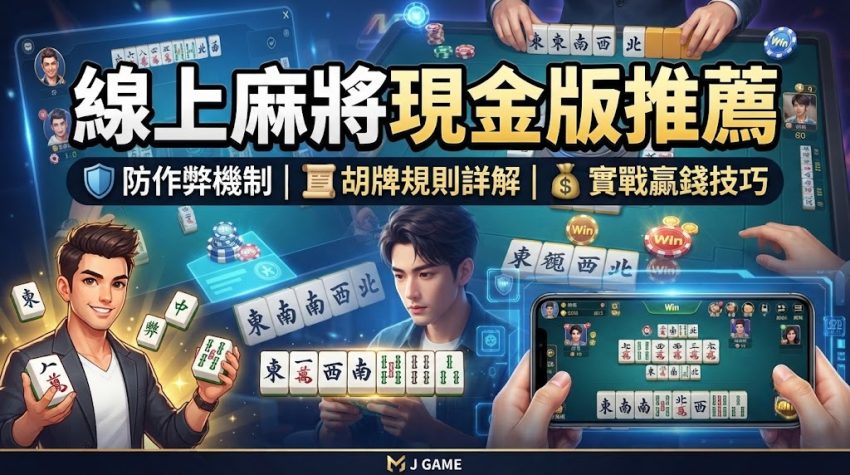 線上麻將現金版推薦：防作弊機制、胡牌規則與實戰贏錢技巧