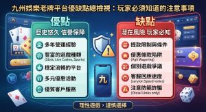 平台優缺點總檢視：玩家必須知道的注意事項